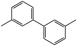 3,3'-ジメチルビフェニル 化学構造式