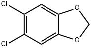 5,6-DICHLOROBENZO(1,3)DIOXOLE Struktur