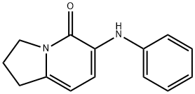 6-PHENYLAMINO-2,3-DIHYDRO-1H-INDOLIZIN-5-ONE 结构式