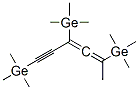 2,4,6-Tris(trimethylgermyl)-2,3-hexadien-5-yne 结构式