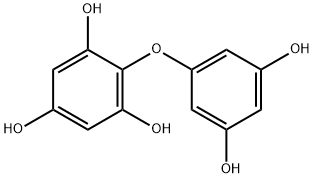 2-(3,5-Dihydroxyphenoxy)-1,3,5-benzenetriol Struktur