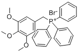 三苯基(3,4,5-三甲氧苄基)溴化磷, 61240-20-8, 结构式