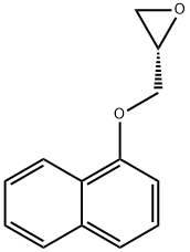 S-(+)-Α-3-(1-萘氧基)-1,2-环氧丙烷, 61249-00-1, 结构式