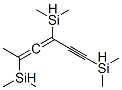 2,4,6-Tris(dimethylsilyl)-2,3-hexadien-5-yne 结构式