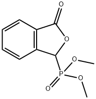 (3-氧代-1,3-二氢异苯并呋喃-1-基)膦酸二甲酯, 61260-15-9, 结构式