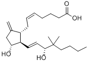 9-DEOXY-9-METHYLENE-16,16-DIMETHYL PROSTAGLANDIN E2 Struktur