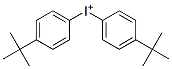 ジ(4-tert-ブチルフェニル)ヨードニウム 化学構造式