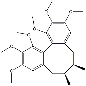 シサンドリンA 化学構造式