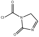 1H-Imidazole-1-carbonyl chloride, 2,5-dihydro-2-oxo- (9CI) 结构式