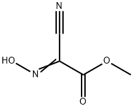 Acetic acid, 2-cyano-2-(hydroxyiMino)-, Methyl ester 结构式