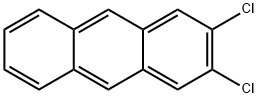 2,3-ジクロロアントラセン 化学構造式