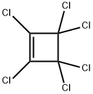 ヘキサクロロシクロブテン 化学構造式