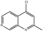 4-クロロ-2-メチル-1,7-ナフチリジン 化学構造式