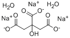 くえん酸三ナトリウム二水和物 化学構造式