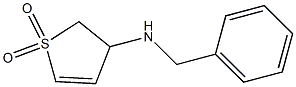 N-BENZYL-N-(1,1-DIOXIDO-2,3-DIHYDROTHIEN-3-YL)AMINE HYDROCHLORIDE Structure