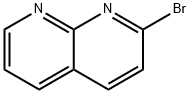 2-ブロモ-1,8-ナフチリジン 化学構造式