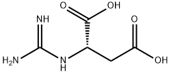 2-グアニジノこはく酸 化学構造式