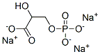 D(-)3-PHOSPHOGLYCERIC ACID TRISODIUM SALT 结构式