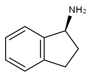 (S)-(+)-1-Aminoindan Structure