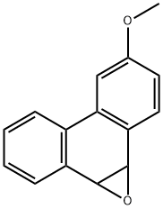 1a,9b-Dihydro-4-methoxyphenanthro[9,10-b]oxirene 结构式