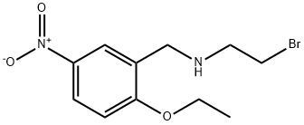 N-(2-Bromoethyl)-2-ethoxy-5-nitrobenzylamine Structure