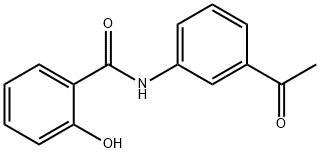 Benzamide, N-(3-acetylphenyl)-2-hydroxy- (9CI) 结构式
