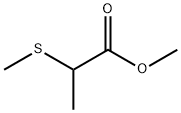 2-(甲基硫代)丙酸甲酯 结构式