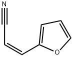 (Z)-3-(2-Furanyl)acrylonitrile Structure