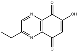 5,8-Quinoxalinedione, 2-ethyl-6-hydroxy- (9CI) Structure