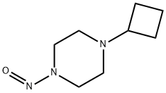 Piperazine, 1-cyclobutyl-4-nitroso- (9CI) Structure