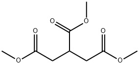 1,2,3-丙烷三羧酸三甲酯 结构式