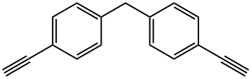 4,4'-二乙炔基二苯甲烷 结构式