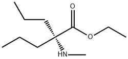 2-Methylamino-2-propylvaleric acid ethyl ester 结构式