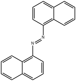 (E)-1,1'-Azobisnaphthalene 结构式