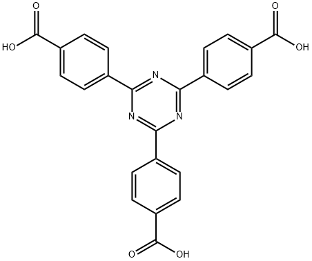 2,4,6-三(4-羧基苯基)-1,3,5-三嗪, 61414-16-2, 结构式