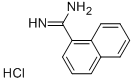NAPHTHALENE-1-CARBOXAMIDINE HYDROCHLORIDE Structure