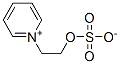 1-[2-(スルホナトオキシ)エチル]ピリジニウム 化学構造式