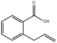 2-(2-プロペニル)安息香酸 化学構造式