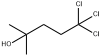 5,5,5-Trichloro-2-methyl-2-pentanol Structure