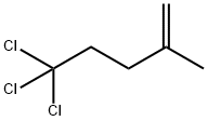 5,5,5-トリクロロ-2-メチル-1-ペンテン 化学構造式