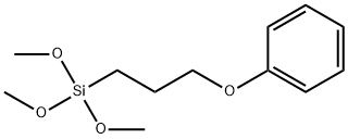 trimethoxy(3-phenoxypropyl)silane 结构式