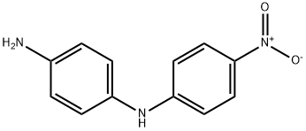N-(4-ニトロフェニル)-p-フェニレンジアミン 化学構造式