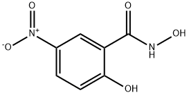 N,2-dihydroxy-5-nitrobenzaMide Struktur