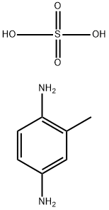 2,5-ジアミノトルエン 硫酸塩 化学構造式