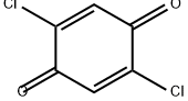 2,5-ジクロロ-1,4-ベンゾキノン 化学構造式