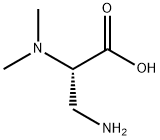 Alanine, 3-amino-N,N-dimethyl- (9CI) Struktur