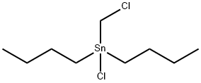 dibutylchloro(chloromethyl)tin Structure