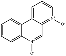 ベンゾ[f][1,7]ナフチリジン4,6-ジオキシド 化学構造式