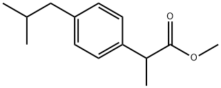 布洛芬甲酯, 61566-34-5, 结构式