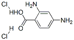 2,4-二氨基苯甲酸二盐酸盐, 61566-58-3, 结构式